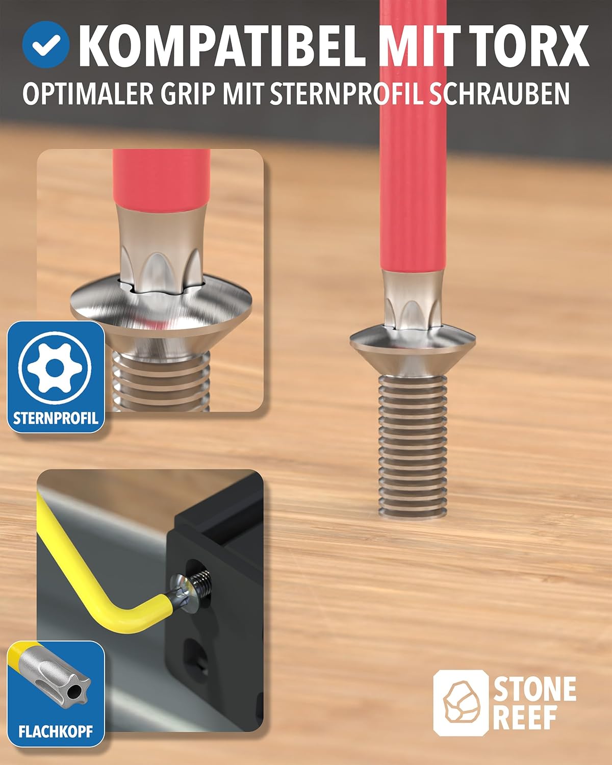 Aufbewahrungshalterung für das Winkelschlüssel Set – STONE REEF