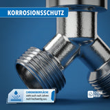 Lieferumfang des Y-Verteilers aus Messing – STONE REEF