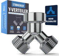 Y-Verteiler aus Messing mit Innengewinde – STONE REEF